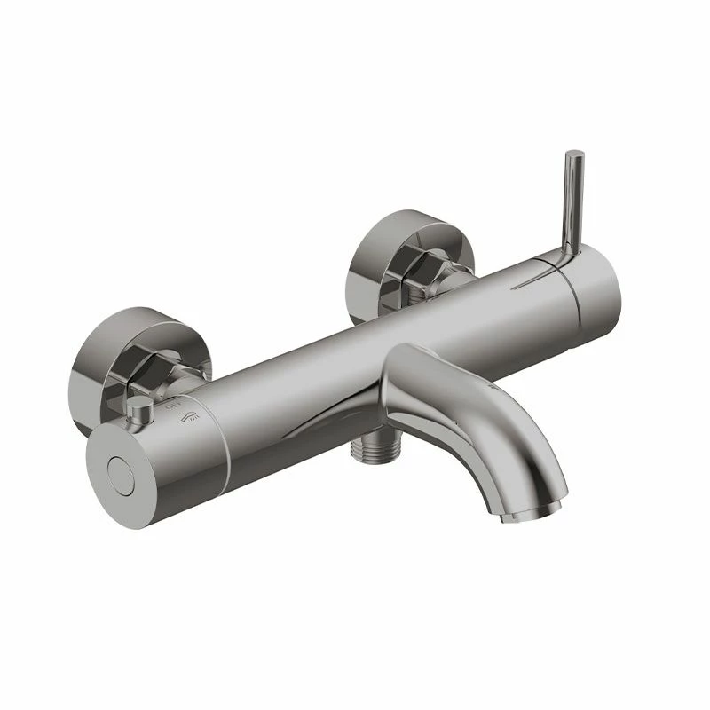 Robinet Mitigeur Bain Douche Mural, Chrome, Châtelet III 3 Robinet Mitigeur Bain Douche Mural, Chrome, Châtelet III