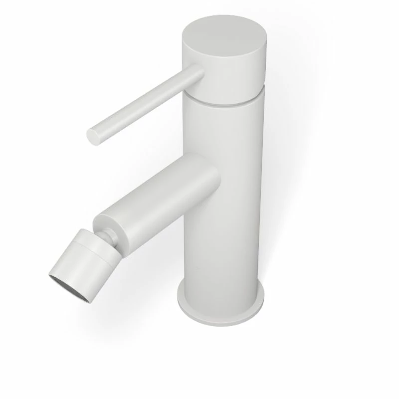 Robinet Mitigeur Bidet Blanc Mat, Châtelet III 4 Robinet Mitigeur Bidet Blanc Mat, Châtelet III – Image 2