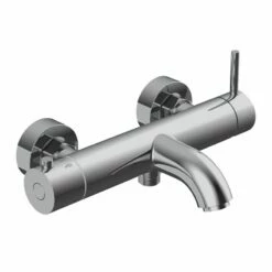 Robinet Mitigeur De Baignoire Mural Inox Brossé, Châtelet -Produits De Salle De Bain Soldes 2024 robinet mitigeur de baignoire mural inox brosse chatelet 1