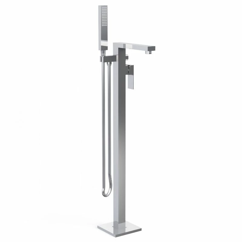 Robinet Mitigeur De Baignoire Sur Pied, Chromé, Tuileries 3 Robinet Mitigeur De Baignoire Sur Pied, Chromé, Tuileries