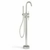 Robinet Mitigeur De Baignoire Sur Pied, Inox Brossé, Châtelet -Produits De Salle De Bain Soldes 2024 robinet mitigeur de baignoire sur pied inox brosse chatelet