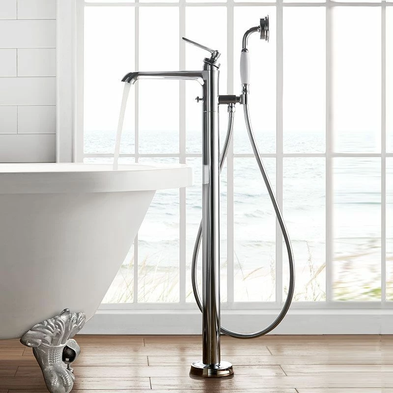 Robinet Mitigeur De Bain Au Sol, Liberty 4 Robinet Mitigeur De Bain Au Sol, Liberty – Image 2