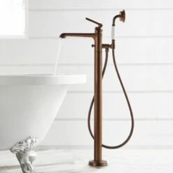 Robinet Mitigeur De Bain Au Sol, Traité Cuivre, Liberty -Produits De Salle De Bain Soldes 2024 robinet mitigeur de bain au sol traite cuivre liberty 1