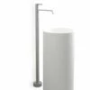 Robinet Mitigeur Lavabo Sur Pied, Chromé Brossé, Seth -Produits De Salle De Bain Soldes 2024 robinet mitigeur lavabo sur pied chrome brosse seth