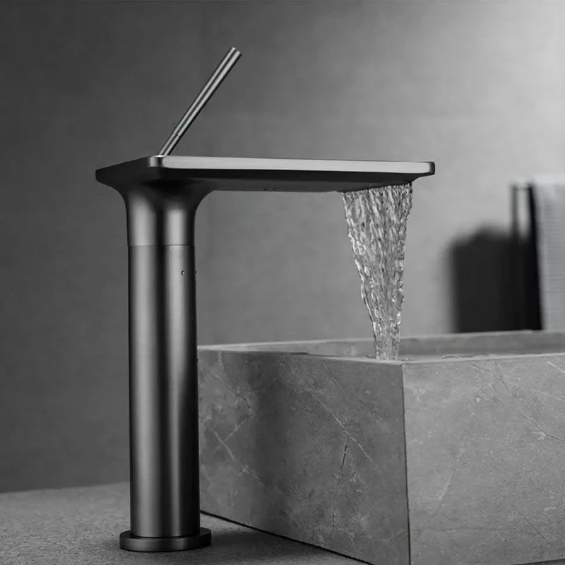 Robinet Mitigeur Lavabo Surélevé, Chrome, Cascade 4 Robinet Mitigeur Lavabo Surélevé, Chrome, Cascade – Image 2