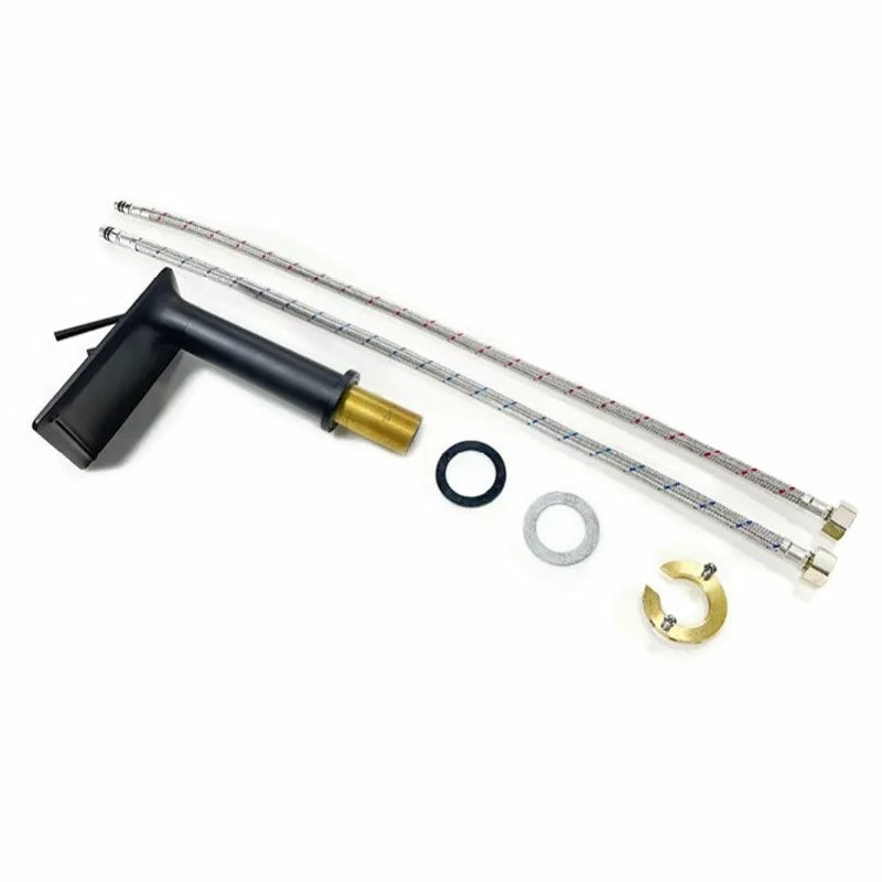 Robinet Mitigeur Lavabo Surélevé, Chrome, Cascade 7 Robinet Mitigeur Lavabo Surélevé, Chrome, Cascade – Image 5