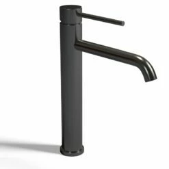 Robinet Mitigeur Lavabo Surélevé Gris Anthracite, Châtelet III