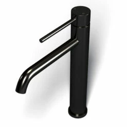 Robinet Mitigeur Lavabo Surélevé Noir Brillant, Châtelet III -Produits De Salle De Bain Soldes 2024 robinet mitigeur lavabo sureleve noir brillant chatelet iii 1