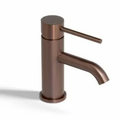 Robinet Mitigeur Lave-mains Cuivré Brossé, Châtelet