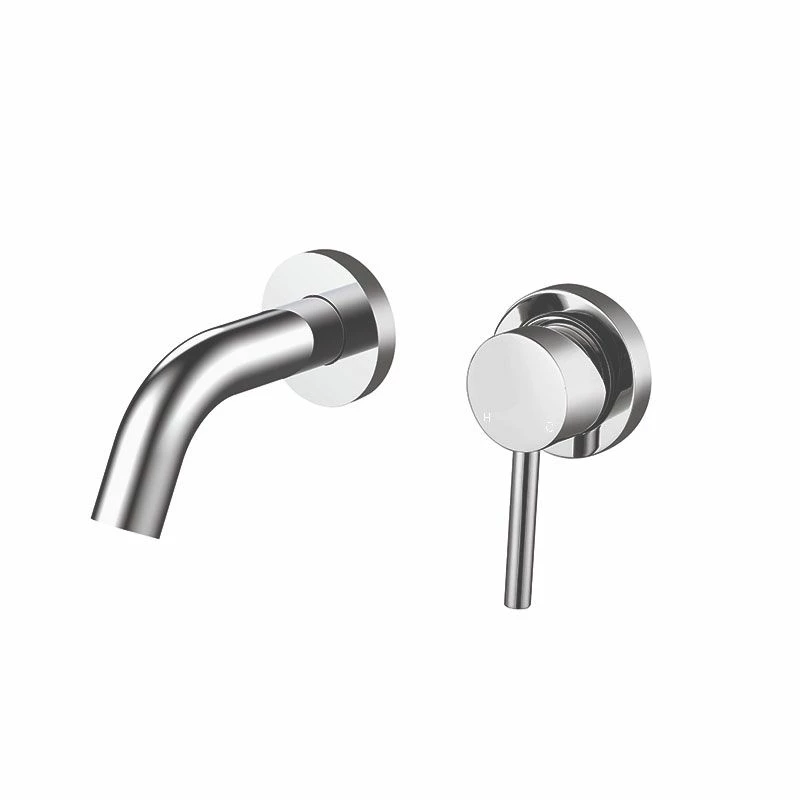 Robinet Mitigeur Lave-mains Encastré En Inox Chromé, Châtelet III 3 Robinet Mitigeur Lave-mains Encastré En Inox Chromé, Châtelet III