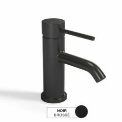 Robinet Mitigeur Lave-mains Noir Brossé, Châtelet -Produits De Salle De Bain Soldes 2024 robinet mitigeur lave mains noir brosse chatelet 2