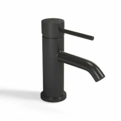 Robinet Mitigeur Lave-mains Noir Brossé, Châtelet