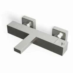 Robinet Mitigeur Thermostatique Bain Douche Inox Brossé, Tuileries II -Produits De Salle De Bain Soldes 2024 robinet mitigeur thermostatique bain douche inox brosse tuileries ii 1