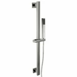 Set Barre De Douche Complet Inox Brossé, Tuileries II