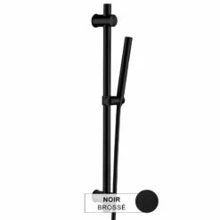 Set De Douche Complet Avec Barre, Châtelet III, Noir Brossé -Produits De Salle De Bain Soldes 2024 set de douche complet avec barre chatelet iii noir brosse 3