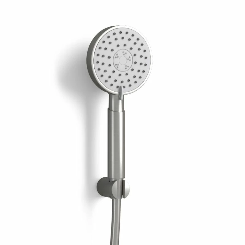Set De Douche Complet Avec Douchette 3 Fonctions, Châtelet, Inox Brossé 3 Set De Douche Complet Avec Douchette 3 Fonctions, Châtelet, Inox Brossé