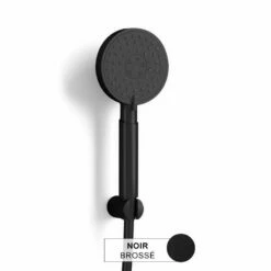 Set De Douche Complet Avec Douchette 3 Fonctions, Châtelet, Noir Brossé -Produits De Salle De Bain Soldes 2024 set de douche complet avec douchette 3 fonctions chatelet noir brosse 4