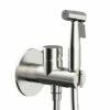 Set Douchette Hygiénique Encastrée, Chromé, Châtelet -Produits De Salle De Bain Soldes 2024 set douchette hygienique encastree chrome chatelet