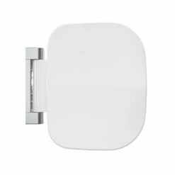 Siège De Douche Repliable, Blanc -Produits De Salle De Bain Soldes 2024 siege de douche repliable blanc 3