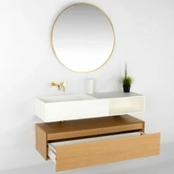 Siphon En Inox, Finition Doré Brossé -Produits De Salle De Bain Soldes 2024 siphon en inox finition dore brosse 2