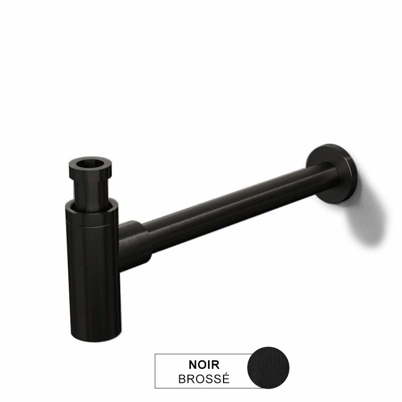 Siphon En Inox, Finition Noir Brossé 4 Siphon En Inox, Finition Noir Brossé – Image 2