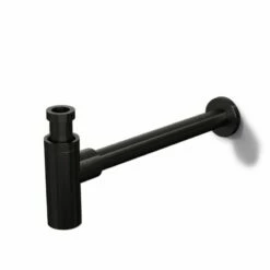 Siphon En Inox, Finition Noir Brossé
