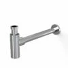 Siphon En Inox, Finition Poli Chromé -Produits De Salle De Bain Soldes 2024 siphon en inox finition poli chrome