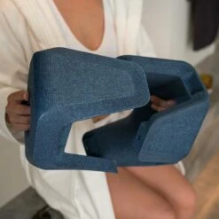 Tabourets De Toilette Emboîtables, Bleu, Stuul -Produits De Salle De Bain Soldes 2024 tabourets de toilette emboitables bleu stuul 4