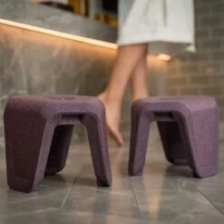 Tabourets De Toilette Emboîtables, Violet, Stuul -Produits De Salle De Bain Soldes 2024 tabourets de toilette emboitables violet stuul 6