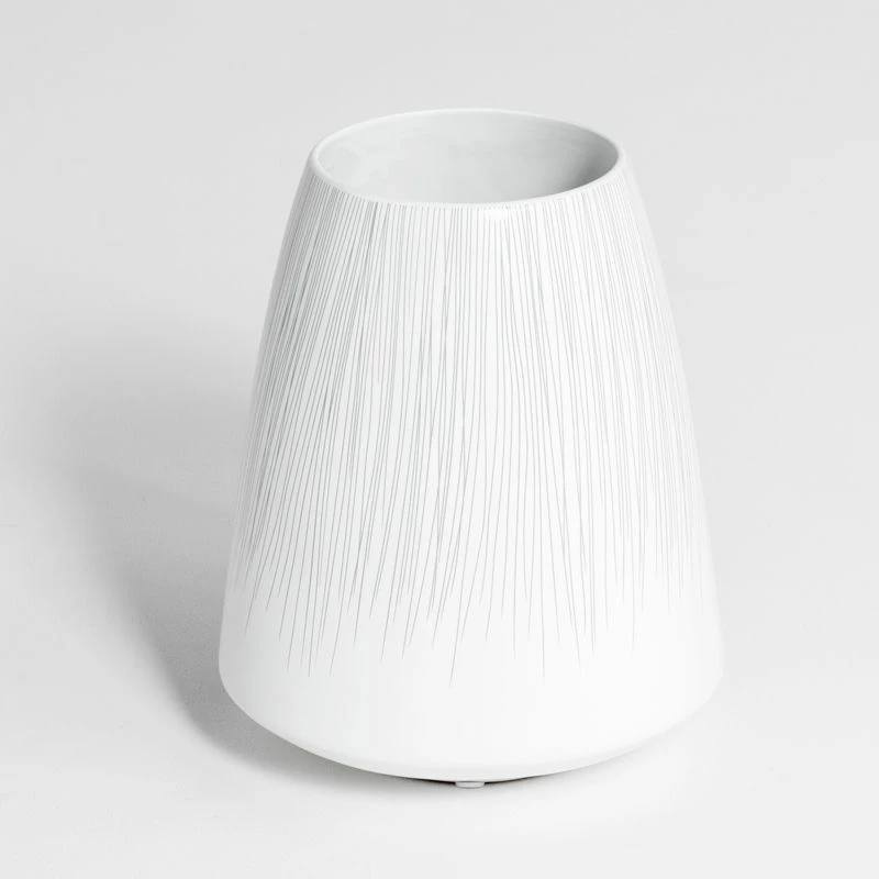Vase En Céramique, 2 Dimensions, Blanc 4 Vase En Céramique, 2 Dimensions, Blanc – Image 2