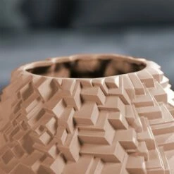 Vase En Porcelaine, Déstructuré, Rose -Produits De Salle De Bain Soldes 2024 vase en porcelaine destructure rose 3