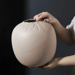 Vase En Porcelaine, Rose -Produits De Salle De Bain Soldes 2024 vase en porcelaine rose 2