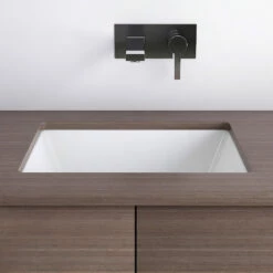 Vasque à Encastrer Par Dessous 51,5x38 Cm Rectangulaire, Céramique -Produits De Salle De Bain Soldes 2024 vasque a encastrer par dessous rectangulaire 50 x 37 cm ceramique 2