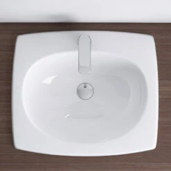 Vasque à Encastrer Par-dessus 54x46,5 Cm Céramique, Kassan -Produits De Salle De Bain Soldes 2024 vasque a encastrer par dessus 54x465 cm ceramique kassan 2