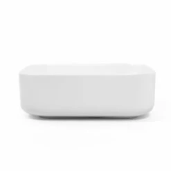 Vasque à Poser 37,5 X 37,5 Cm Carrée, Céramique, Blanc Mat, Made In France, Kami -Produits De Salle De Bain Soldes 2024 vasque a poser 375 x 375 cm carree ceramique blanc mat made in france kami 2