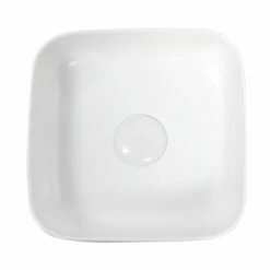 Vasque à Poser 37,5 X 37,5 Cm Carrée, Céramique, Blanc Mat, Made In France, Kami -Produits De Salle De Bain Soldes 2024 vasque a poser 375 x 375 cm carree ceramique blanc mat made in france kami 3