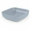 Vasque à Poser 45 X 43 Cm Carrée, Céramique, Bleu Mat, Made In France, Desvres -Produits De Salle De Bain Soldes 2024 vasque a poser 45 x 43 cm carree ceramique bleu mat made in france desvres