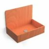 Vasque à Poser 60x38 Cm, Aspect Béton Orange, Roneo -Produits De Salle De Bain Soldes 2024 vasque a poser aspect beton orange 60cm roneo