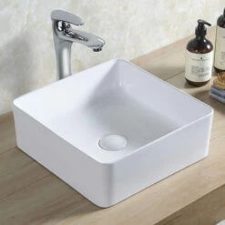 Vasque à Poser 36x36 Cm Carrée Céramique Extra Fine, Art 4 Vasque à Poser 36x36 Cm Carrée Céramique Extra Fine, Art -Produits De Salle De Bain Soldes 2024 vasque a poser carree 36x36 cm ceramique extra fine art 1