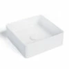 Vasque à Poser 36x36 Cm Carrée Céramique Extra Fine, Art -Produits De Salle De Bain Soldes 2024 vasque a poser carree 36x36 cm ceramique extra fine art