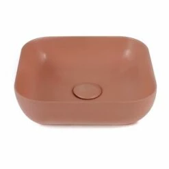 Vasque à Poser 41 X 41 Cm Carrée, Céramique, Brique, Made In France, Desvres 8 Vasque à Poser 41 X 41 Cm Carrée, Céramique, Brique, Made In France, Desvres -Produits De Salle De Bain Soldes 2024 vasque a poser carree 41 x 41 cm ceramique brique made in france desvres 2