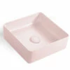 Vasque à Poser 36x36 Cm, Carrée En Céramique Rose Mat, Art 2 Vasque à Poser 36x36 Cm, Carrée En Céramique Rose Mat, Art -Produits De Salle De Bain Soldes 2024 vasque a poser carree en ceramique rose mat 36 x 36 cm art