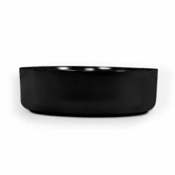 Vasque à Poser Ø34,5 Cm Ronde, Céramique, Noir Mat, Made In France, Rosalie -Produits De Salle De Bain Soldes 2024 vasque a poser o345 cm ronde ceramique noir mat made in france rosalie 2