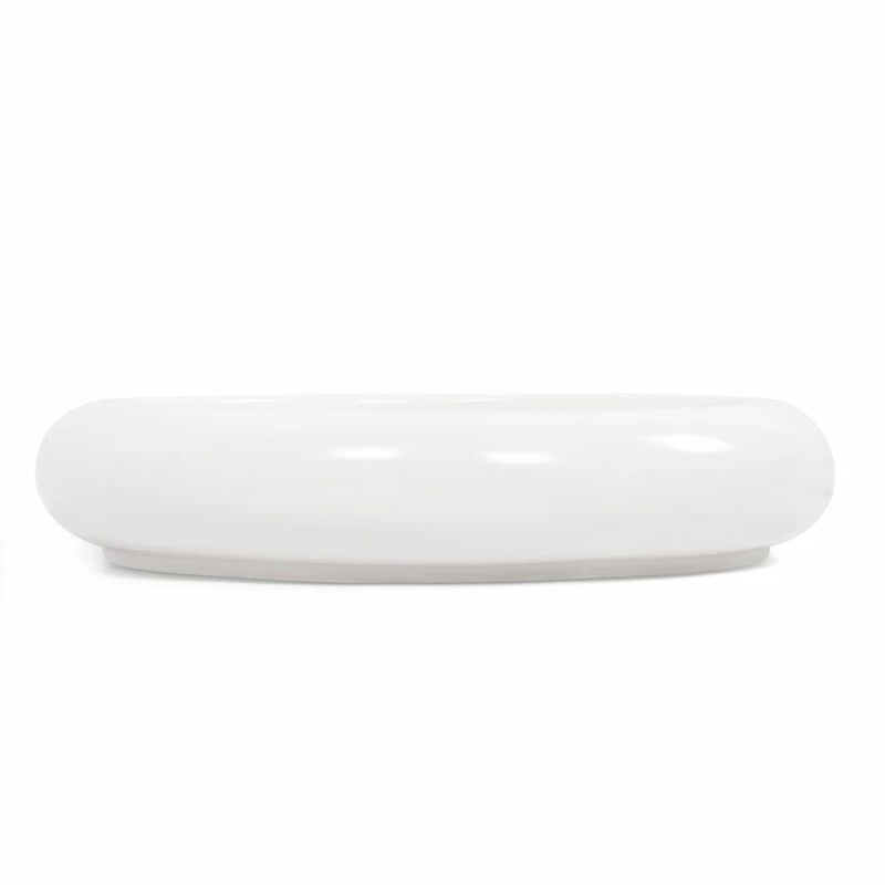 Vasque à Poser Ø42 Cm Ronde, Céramique, Blanc Mat, Made In France, Louise 5 Vasque à Poser Ø42 Cm Ronde, Céramique, Blanc Mat, Made In France, Louise – Image 3