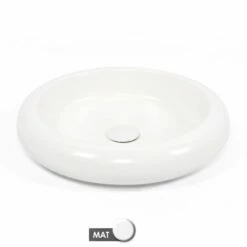 Vasque à Poser Ø42 Cm Ronde, Céramique, Blanc Mat, Made In France, Louise 9 Vasque à Poser Ø42 Cm Ronde, Céramique, Blanc Mat, Made In France, Louise -Produits De Salle De Bain Soldes 2024 vasque a poser o42 cm ronde ceramique blanc mat made in france louise 3
