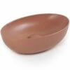 Vasque à Poser 52 X 31 Cm Ovale, Céramique, Brique, Made In France, Desvres -Produits De Salle De Bain Soldes 2024 vasque a poser ovale 52 x 31 cm ceramique brique made in france desvres