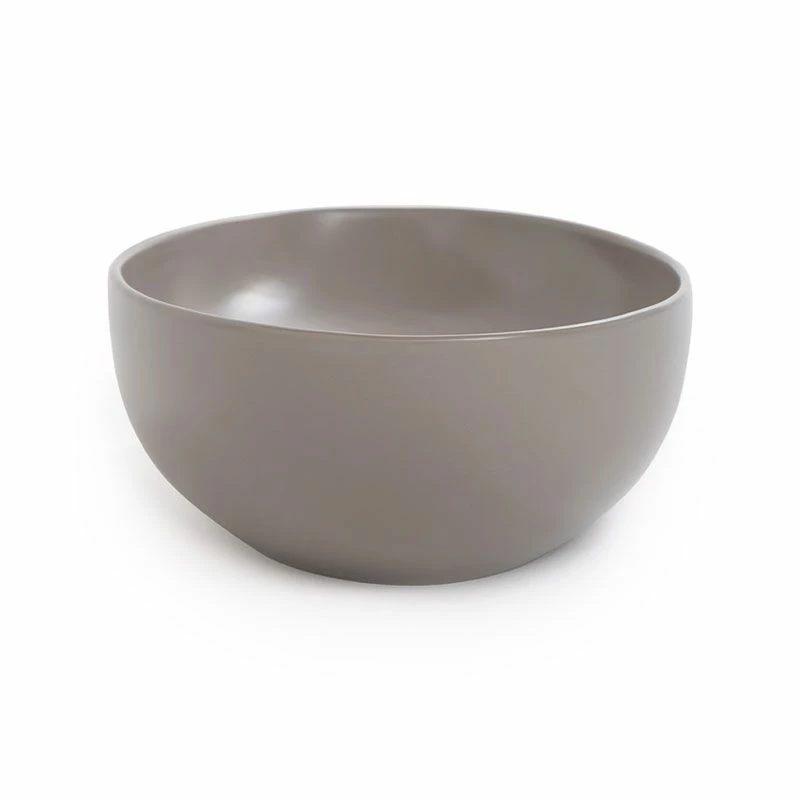 Vasque à Poser 52 X 31 Cm Ovale, Céramique, Gris Mat, Made In France, Desvres 4 Vasque à Poser 52 X 31 Cm Ovale, Céramique, Gris Mat, Made In France, Desvres – Image 2