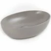 Vasque à Poser 52 X 31 Cm Ovale, Céramique, Gris Mat, Made In France, Desvres 2 Vasque à Poser 52 X 31 Cm Ovale, Céramique, Gris Mat, Made In France, Desvres -Produits De Salle De Bain Soldes 2024 vasque a poser ovale 52 x 31 cm ceramique gris mat made in france desvres