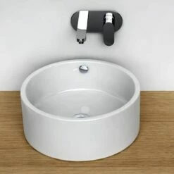 Vasque à Poser 41 Cm Ronde Céramique, Pure -Produits De Salle De Bain Soldes 2024 vasque a poser pure 4570 2