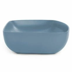 Vasque à Poser 58 X 41 Cm Rectangulaire, Céramique, Bleu Mat, Made In France, Desvres -Produits De Salle De Bain Soldes 2024 vasque a poser rectangulaire 542 x 386 cm ceramique bleu mat made in france desvres 1